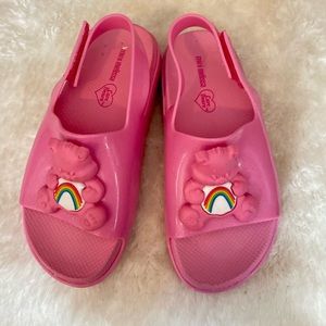 Mini Melissa Care Bears Sandals